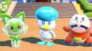 Starter Pokemons in Pokemon Scarlet and Violet (Image via OLM)